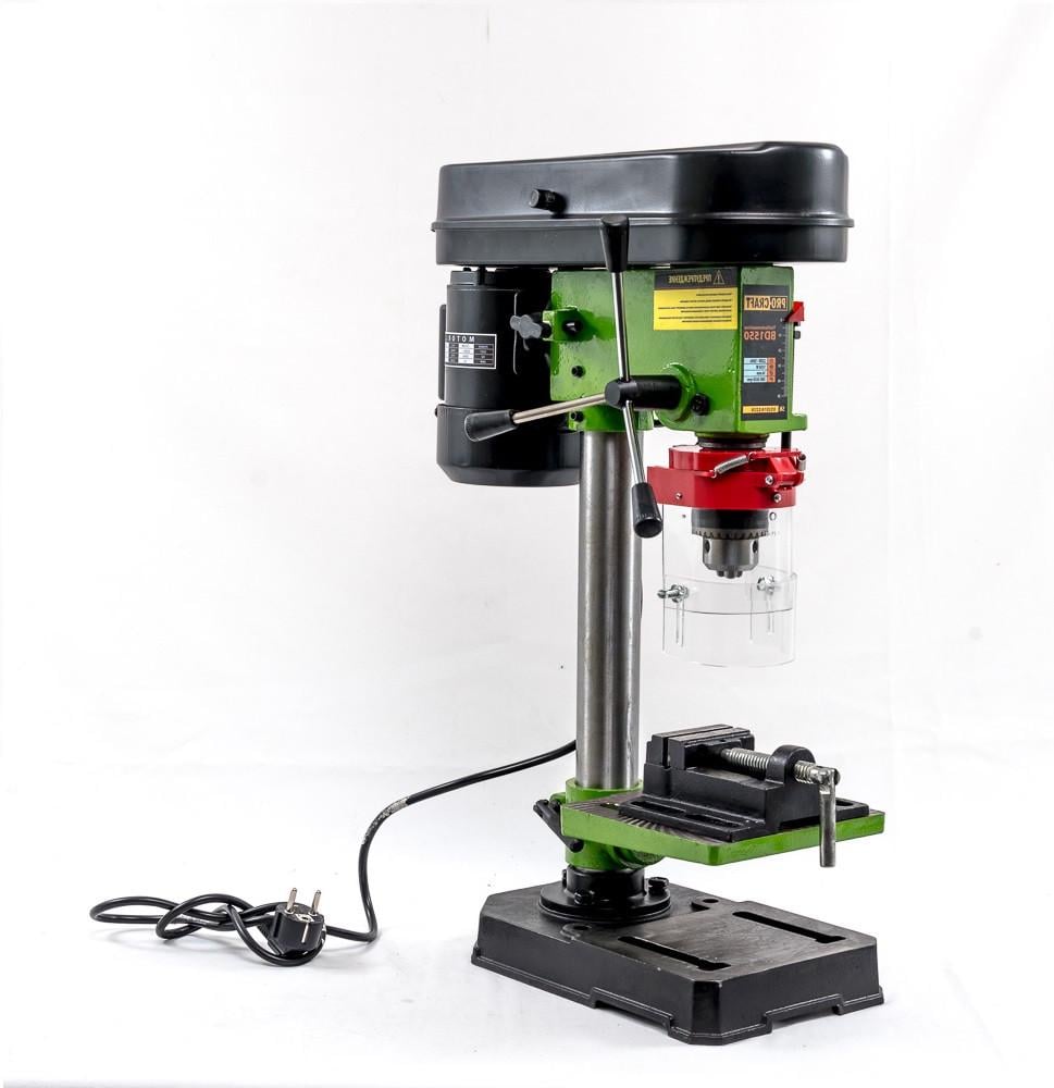 Сверлильный станок ProCraft BD1550 патрон 16 мм 5 скоростей тиски - фото 4 Сверлильный станок ProCraft BD1550 патрон 16 мм 5 скоростей тиски - фото 4