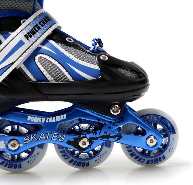 Ролики Power Champs р. 29-33 Blue (1316866802-S) - фото 5 Ролики Power Champs р. 29-33 Blue (1316866802-S) - фото 5