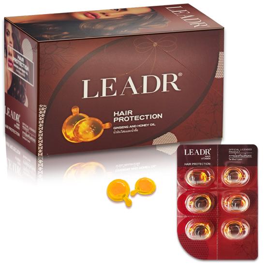 Капсулы для восстановления волос LEADR Ginseng and Honey Oil несмываемые 6 шт.