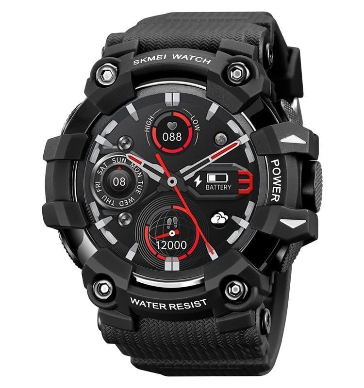 Смарт-часы Skmei S231 силиконовый ремешок Black (16694)