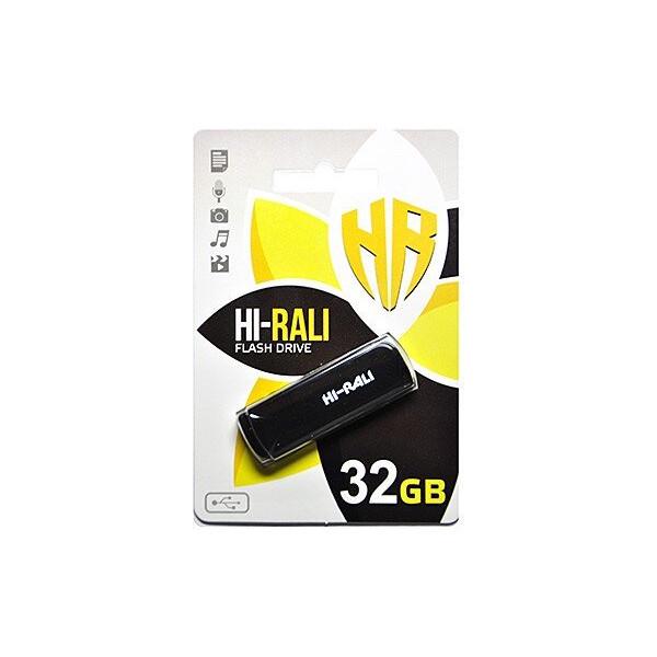 Флешка Hi-Rali USB 32GB Hi-Rali Taga Series Black (HI-32GBTAGBK)