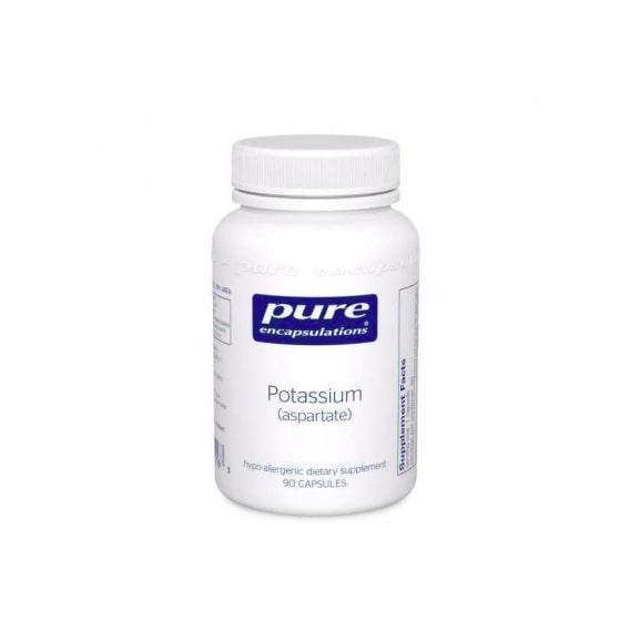 Микроэлемент калий Pure Encapsulations Potassium aspartate 99 мг 90 Caps PE-00216
