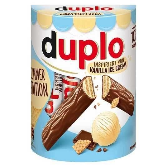 Шоколадные батончики Duplo Vanilla Ice Cream 182 г (3129663592)
