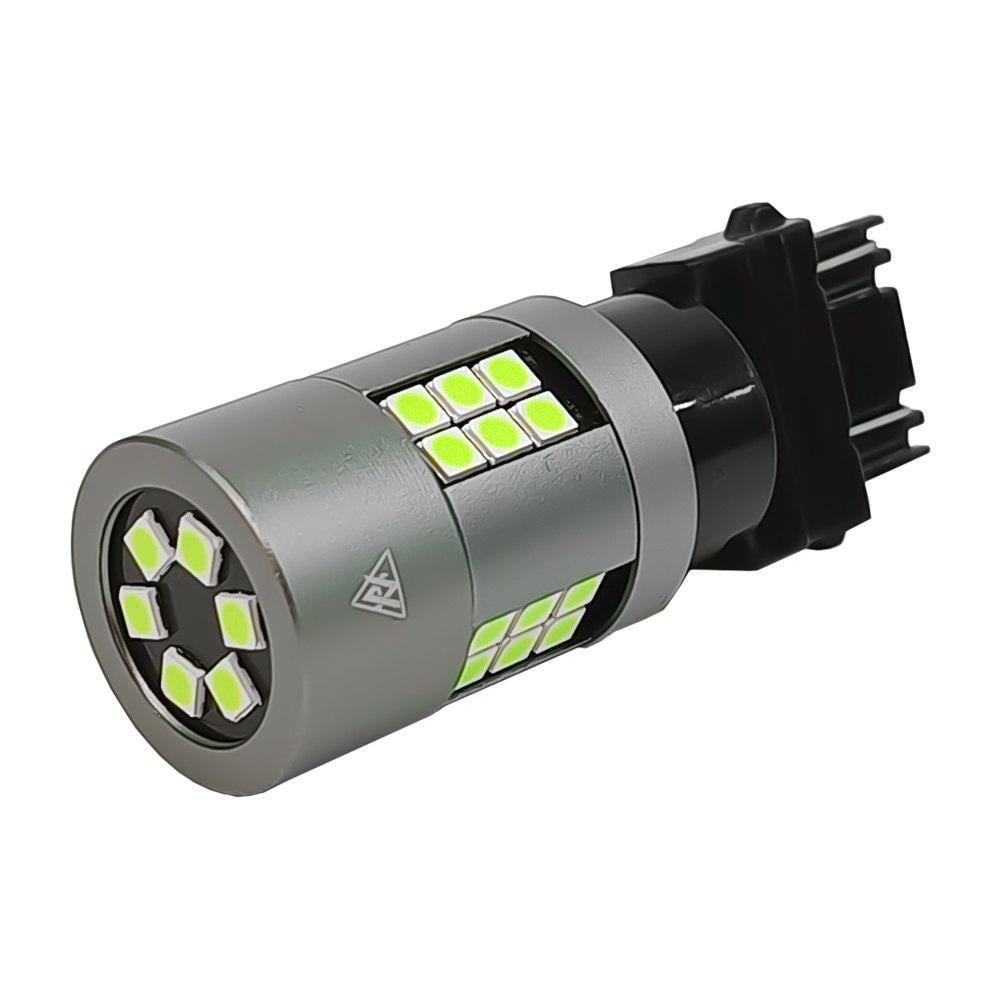 Лампа светодиодная 3157 AVolt T25-3030-30SMD Canbus 12-24v Зеленый