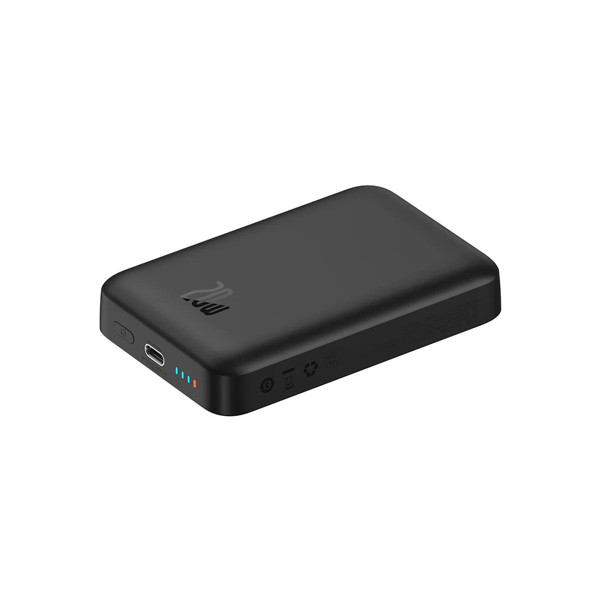 Повербанк MagSafe Baseus Power Bank 10000 mAh 20 W Black (PPCX030001) - фото 5