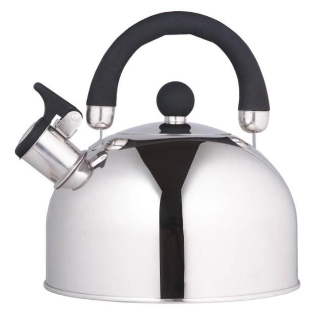 Чайник зі свистком Unique UN-5302 нержавіюча сталь 2,5 л Чорний (12160026) - фото 1 Чайник зі свистком Unique UN-5302 нержавіюча сталь 2,5 л Чорний (12160026) - фото 1