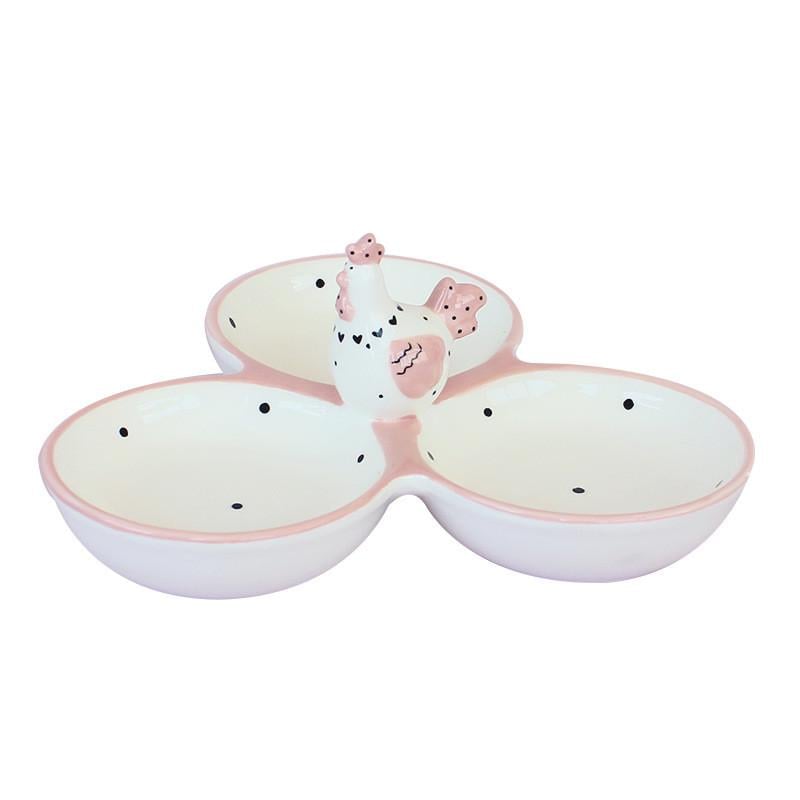 Мінажниця на 3 відділення Курка Великдень 6792 8,3х20,2х18,2 см (4358009)