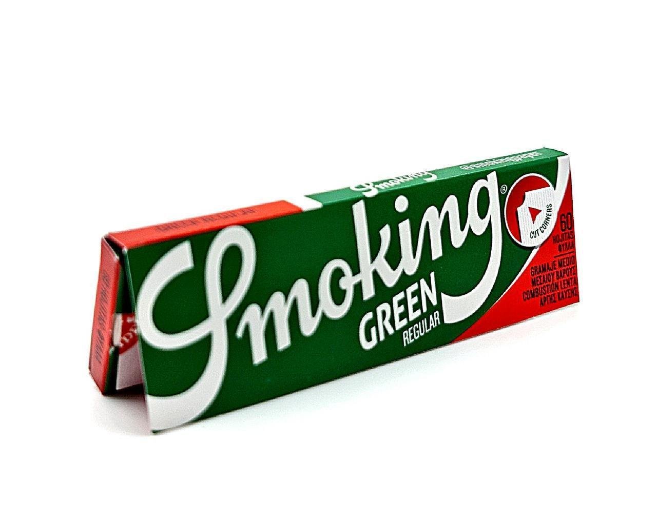 Бумага для самокруток Smoking Green 70 мм/60 шт