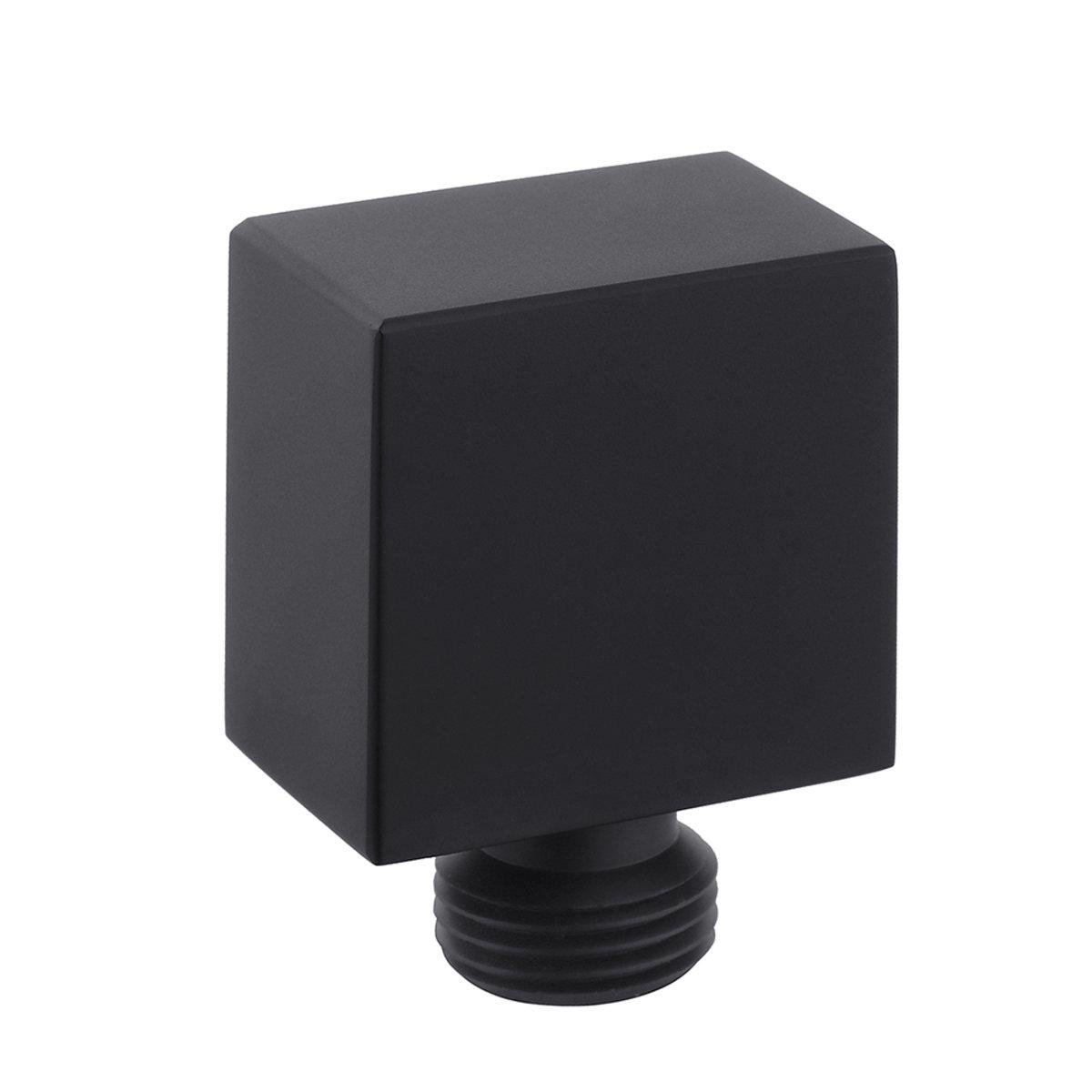 Подключение для шланга Perla 1/2" ЗЗ квадратный Черный (PUD-PSA2352B)