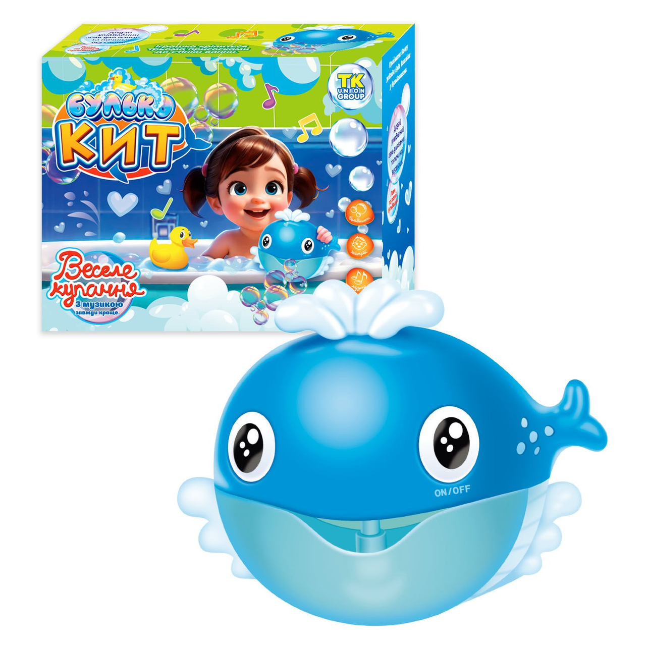 Игрушка для купания TK Group 23232 Булькокит музыкальный пенообразователь (2180850468)