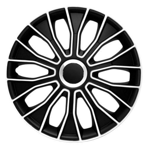Колпаки для колес 4 Racing Voltec R13 4 шт. Black/White