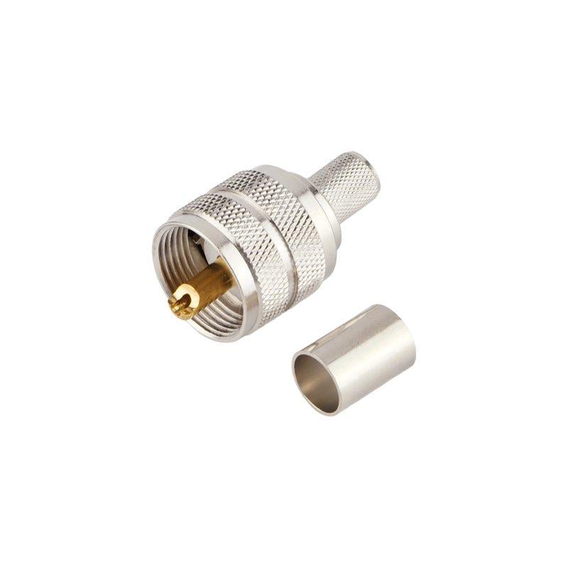 Штекер UHF на кабель RG6 обжимной (A144017) Штекер UHF на кабель RG6 обжимной (A144017)