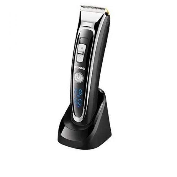 Машинка для стрижки Gemei GM 800 7в1 с индикатором заряда батареи