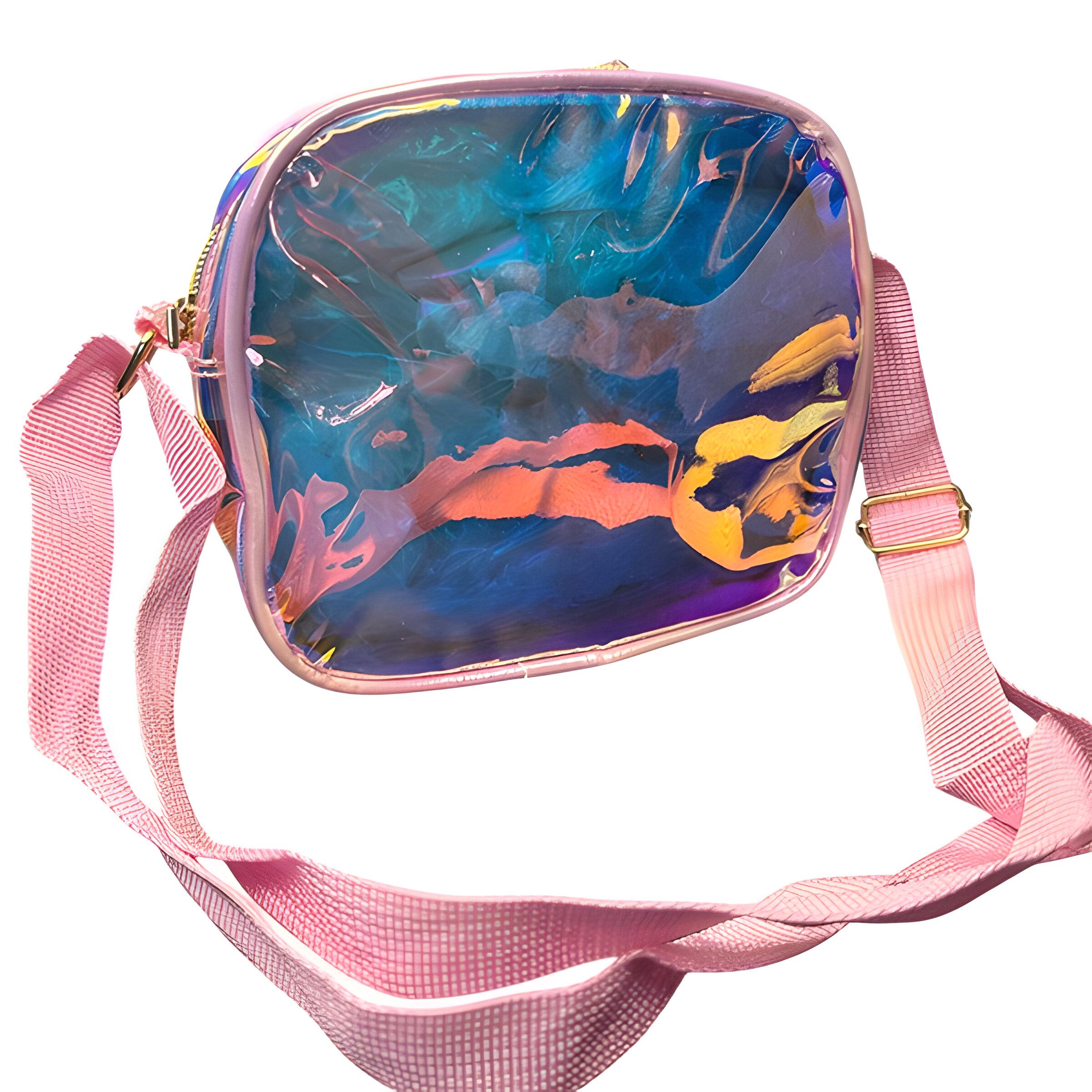 Сумка детская Стич голографическая 17х14х6 см (24-493) - фото 2 Сумка детская Стич голографическая 17х14х6 см (24-493) - фото 2