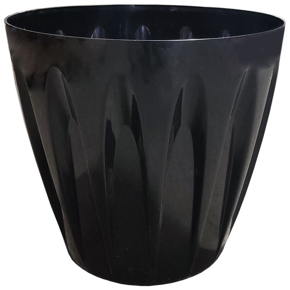 Горшок для цветов Serinova Daisy 46 л Черный (11457)