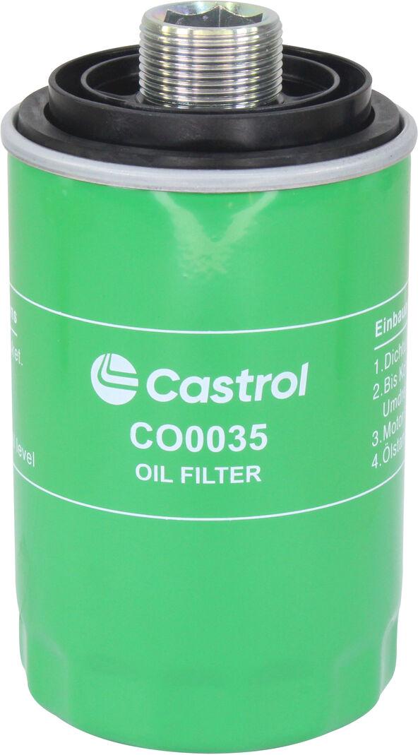 Фильтр масляный Castrol VW Golf VI с 09-12г.в. 2.0GTi (CO0035)