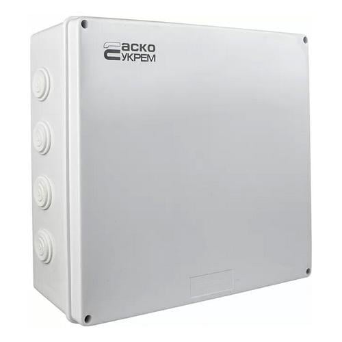 Розподільча коробка АСКО-УКРЕМ 400х350х120 IP65 (28680169) Розподільча коробка АСКО-УКРЕМ 400х350х120 IP65 (28680169)