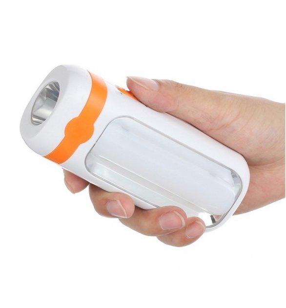 Ліхтар багатофункціональний S-link SL-8677 з акумулятором White/Orange - фото 3