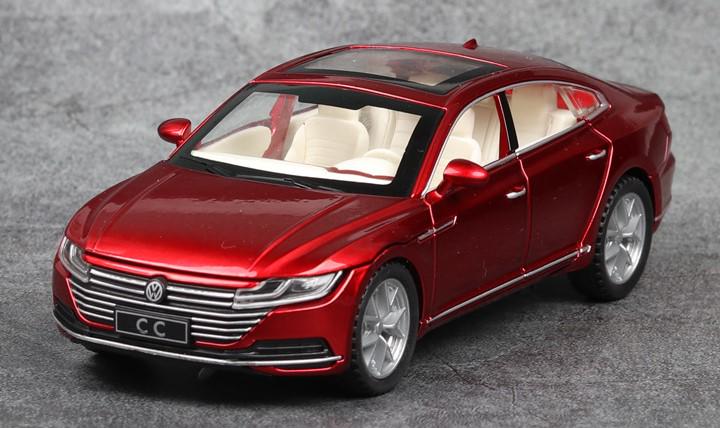 Модель автомобиля Volkswagen CC 1:32 Красный