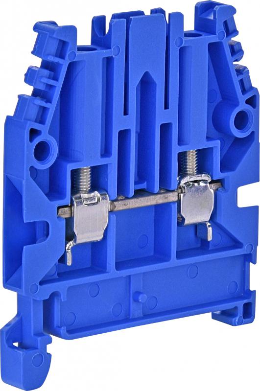 Клемма винтовая наборная ETI ESC-CBC.2B 24А 2,5 мм2 44x5x52 мм Синий (3903044)