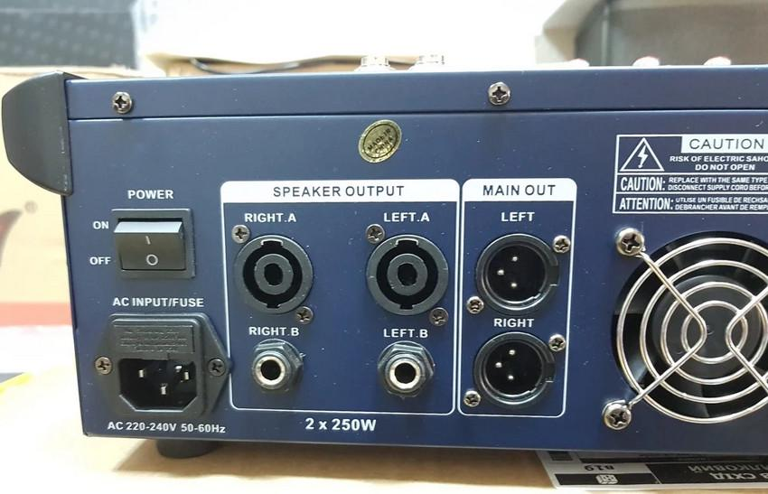 Звуковой усилитель Mixer BT 4200D 4CH c Bluetooth (12081562) - фото 4