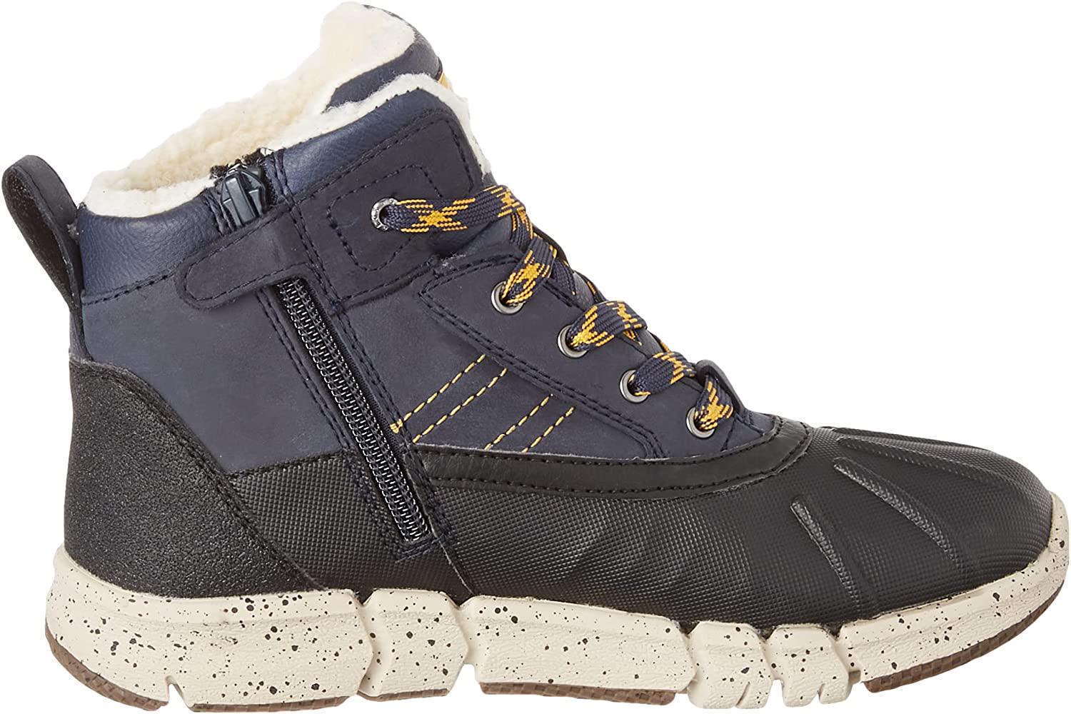 Черевики зимові Geox Flexyper р. EUR 38 Navy/Yellow (11186387) - фото 4 Черевики зимові Geox Flexyper р. EUR 38 Navy/Yellow (11186387) - фото 4