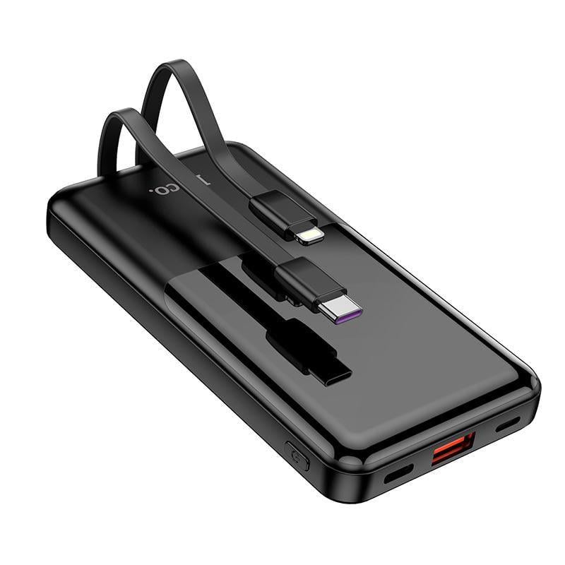 Зарядное устройство Hoco Shell fully compatible with cable Q9 Pro 10000 mAh 1USB/Type-C/Lightning QC/PD 20W/5A