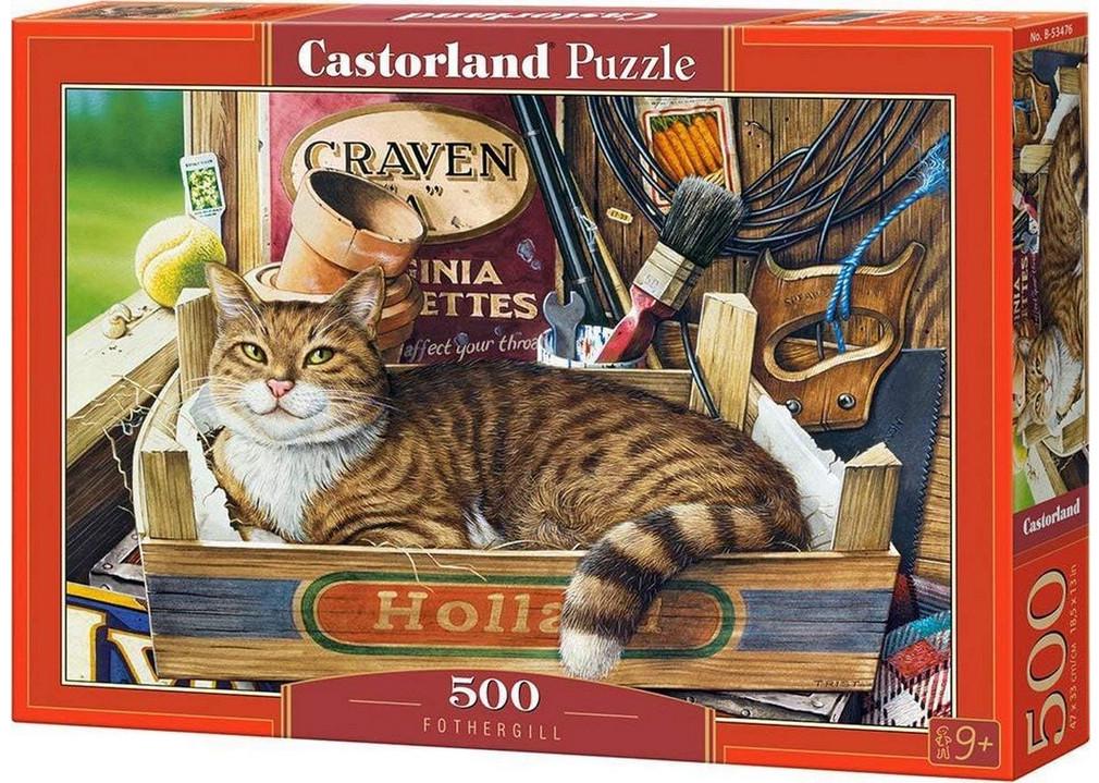Пазл Castorland Кот Фозергилл 500 дет.