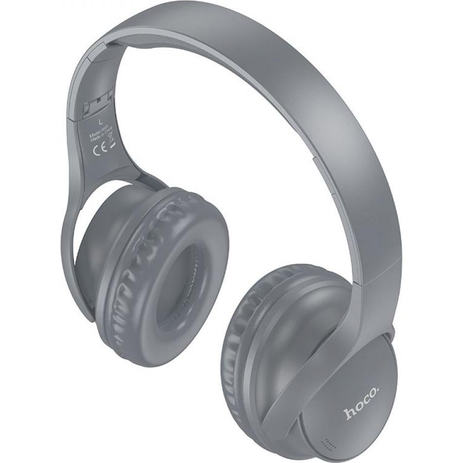 Наушники Hoco W40 Mighty Stereo Bluetooth Headphones Gray - фото 3