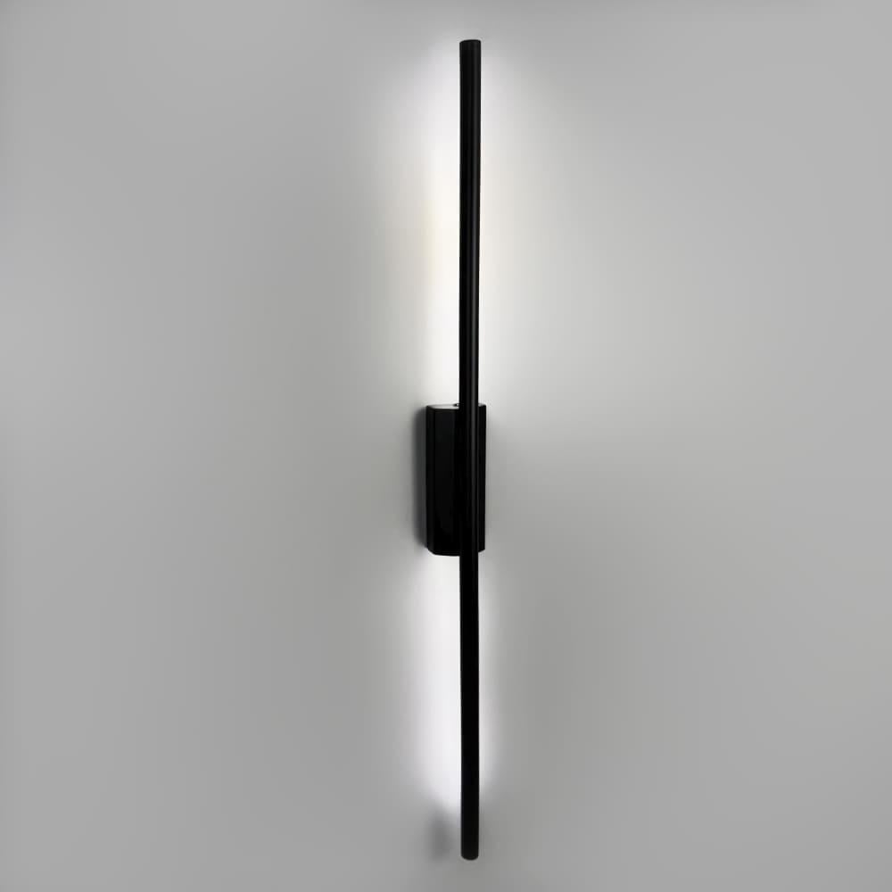 Светильник минималистичный настенный в корпусе металл 80 см Черный (C20/800 BK)