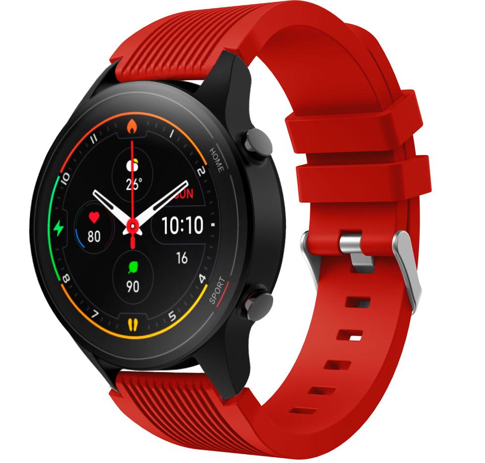 Ремешок Line для Xiaomi Mi Watch 22 мм Red (23129-2D) - фото 1