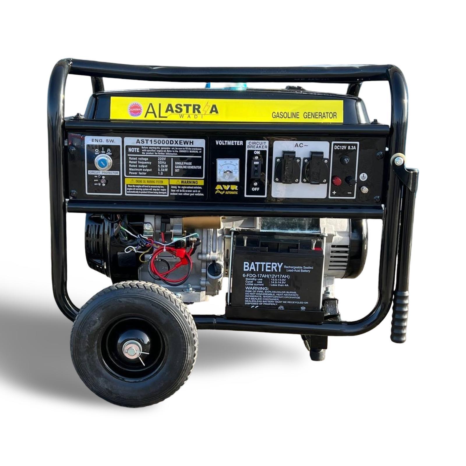 Генератор бензиновый Astria AST15000DXEWH 5,5 кВт однофазный электростартер (31874284) Генератор бензиновый Astria AST15000DXEWH 5,5 кВт однофазный электростартер (31874284)