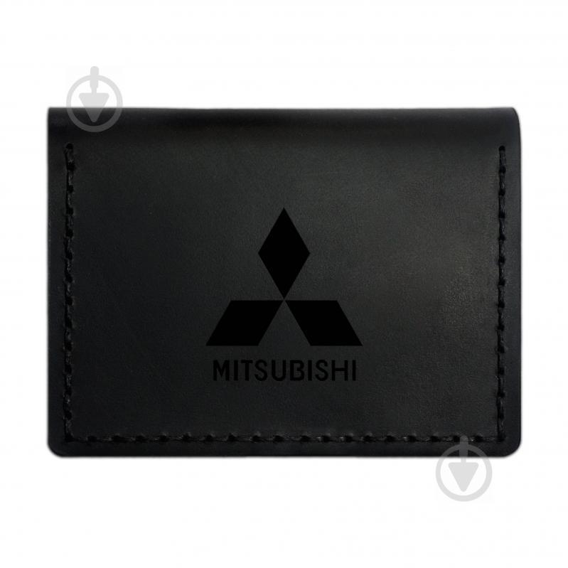 Обложка для автодокументов Anchor Stuff Mitsubishi Черный (as150401-11)