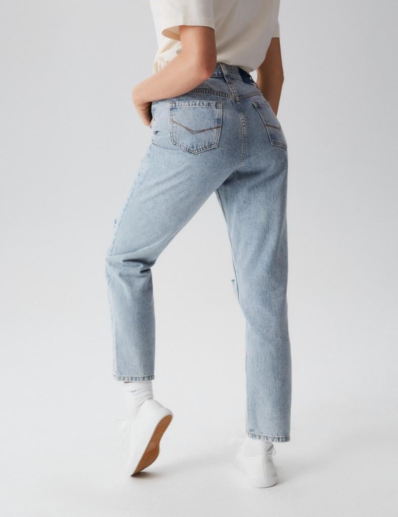 Джинси жіночі Diverse LOELO р. 40 Світло-блакитний (5902598810977)