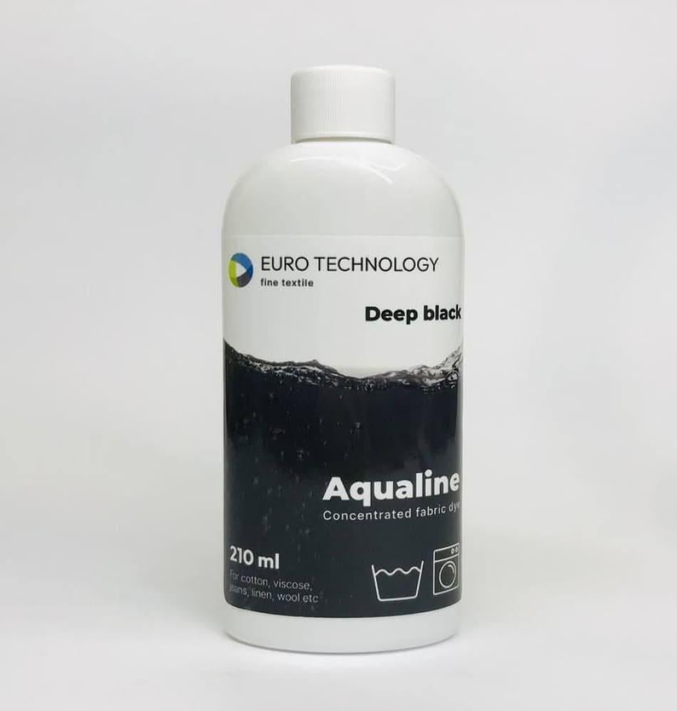 Краситель для ткани Aqualine 210 мл Deep Black (Aq-01)