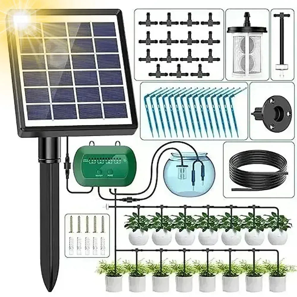 Система капельного полива на солнечной батарее 15 м (30644234) - фото 11
