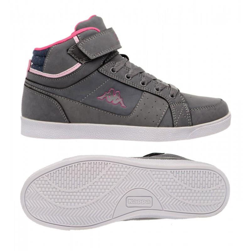 Кроссовки подростковые Kappa Aperym MD V Kid р. 38 Grey (1013858293)