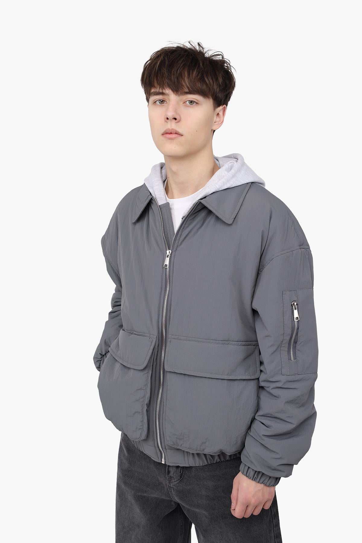 Куртка мужская ЦБ-00291112 р. 42 Серый