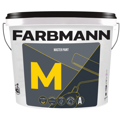 Фарба універсальна матова Farbmann М Master Paint база А 5 л Білий (3174524007)