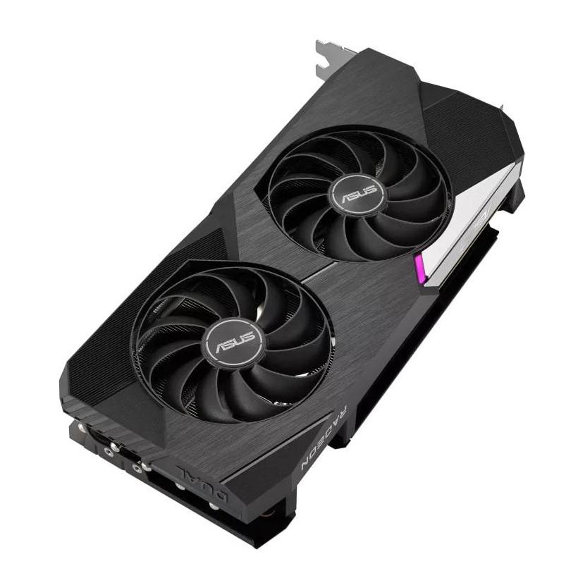 Видеокарта Asus AMD Radeon RX 6750 XT 12 GB GDDR6 Dual OC (DUAL-RX6750XT-O12G) - фото 4 Видеокарта Asus AMD Radeon RX 6750 XT 12 GB GDDR6 Dual OC (DUAL-RX6750XT-O12G) - фото 4