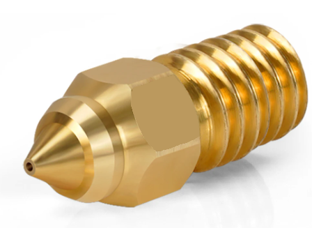 Сопло YES для 3d принтеров Ender-3 V3 SE/Ender-7/Ender-5 S1 латунное 1,0 мм (10123)