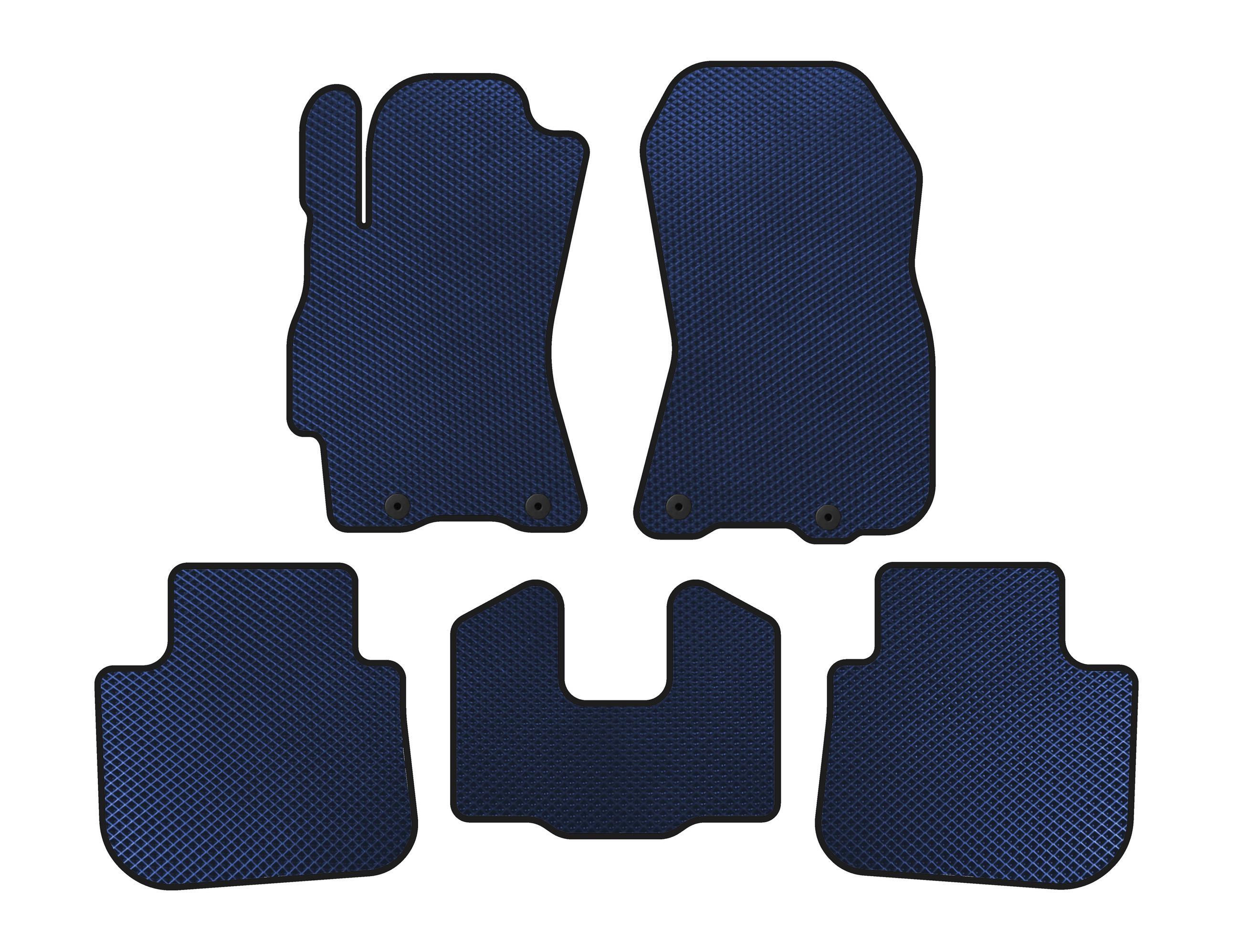 Килимки EVA Digital Designs для Subaru Outback 2009-2014 рр. Синій (140519)