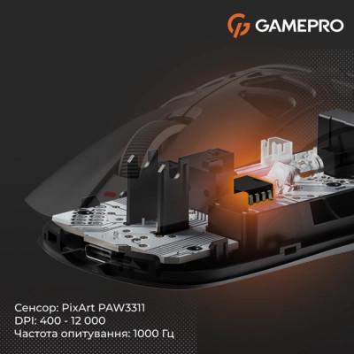 Компьютерная мышка GamePro Genesis Spider Bluetooth/USB Black (GM870B) - фото 2
