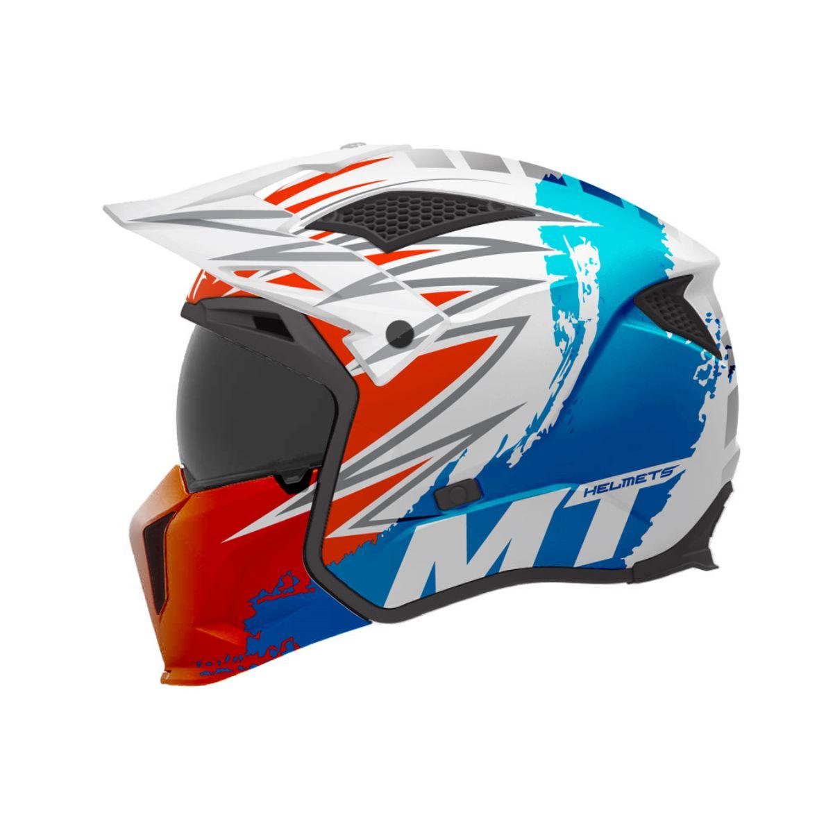 Мотошлем MT Streetfighter SV TACKLE A7 M Gloss (50248)