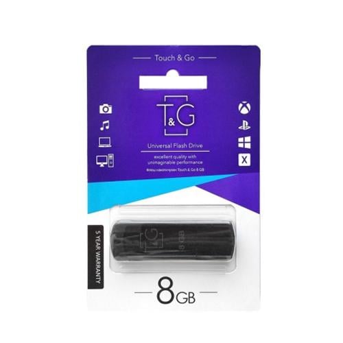 Флеш-накопичувач T&G Classic Series USB 8 GB Black