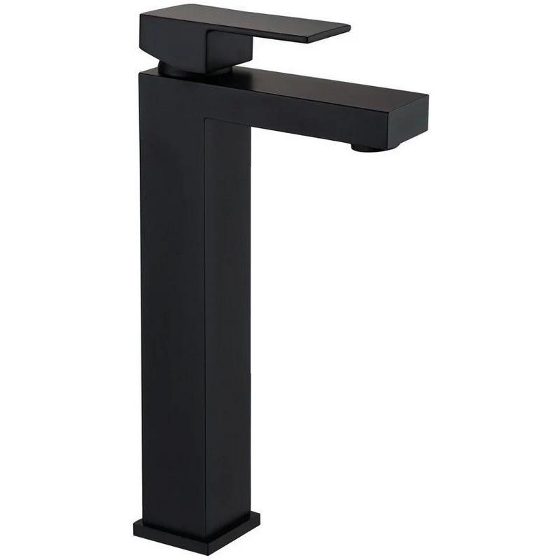 Смеситель для умывальника Mexen Cube MEX-72910-70 высокий однорычажный Черный (177567)