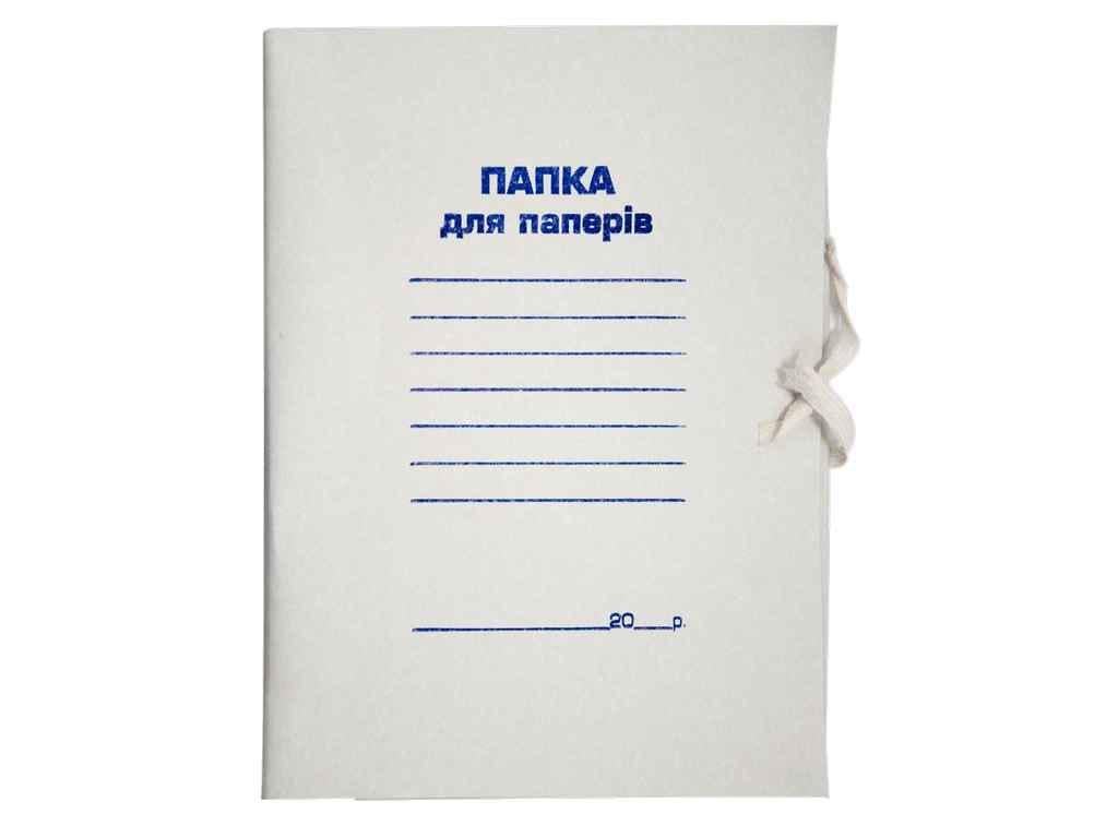 Папка Buromax на завязках JOBMAX А4 картон клееный клапан (BM.3359)