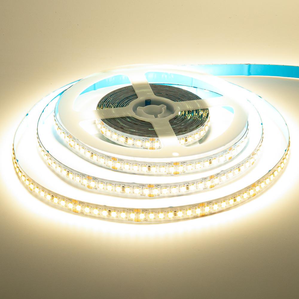 Светодиодная линейка AVT 13W/м 840NW2835-24V 24V SMD2835 168LED/м IP20 5 м Белый (1019669)