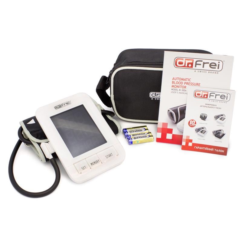 Тонометр автоматический Dr. Frei M-300А манжета 22-42 см - фото 3 Тонометр автоматический Dr. Frei M-300А манжета 22-42 см - фото 3