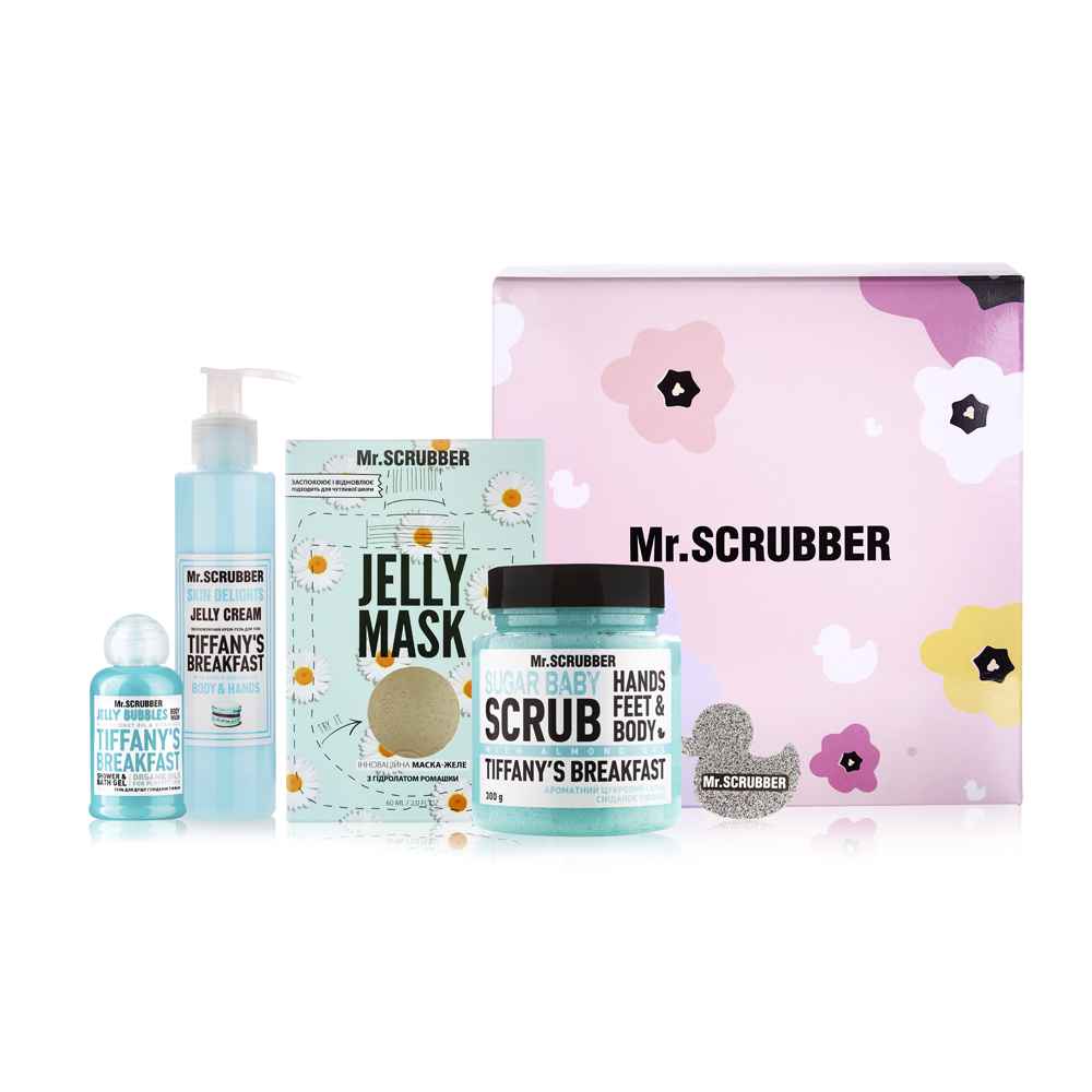 Подарунковий набір Mr.Scrubber Tiffany's Care
